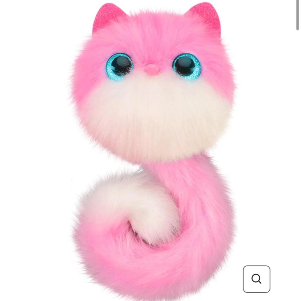 Pomsies Interactive Pom Pom Pet Plush - PINKY